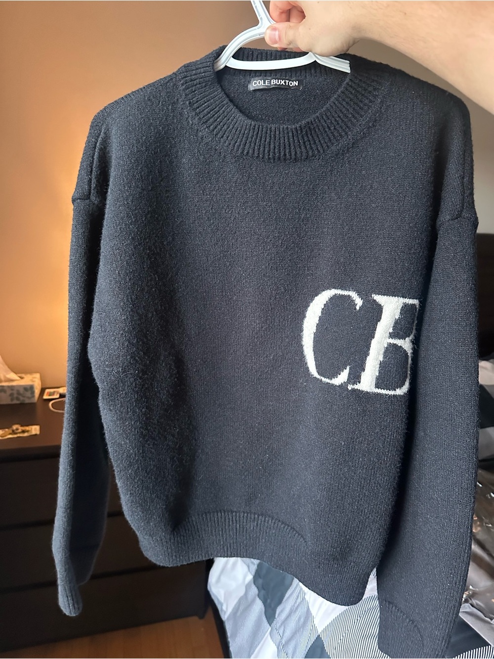 Cole Buxton Knit Crewneck Size Medium (Read Description)